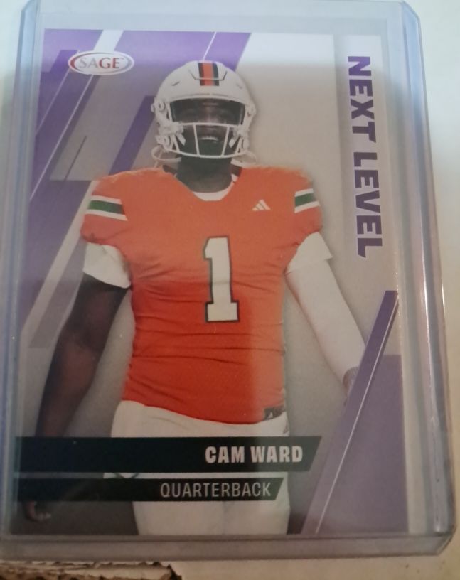 2025 Sage High Series Next Level #104 Cam Ward — front