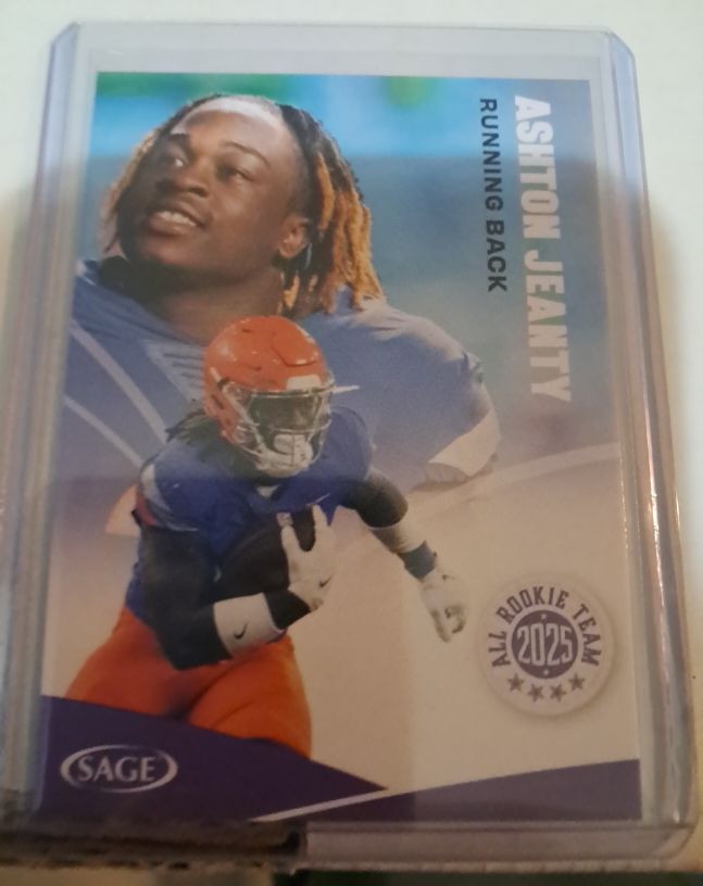 2025 Sage High Series #162 Ashton Jeanty — front