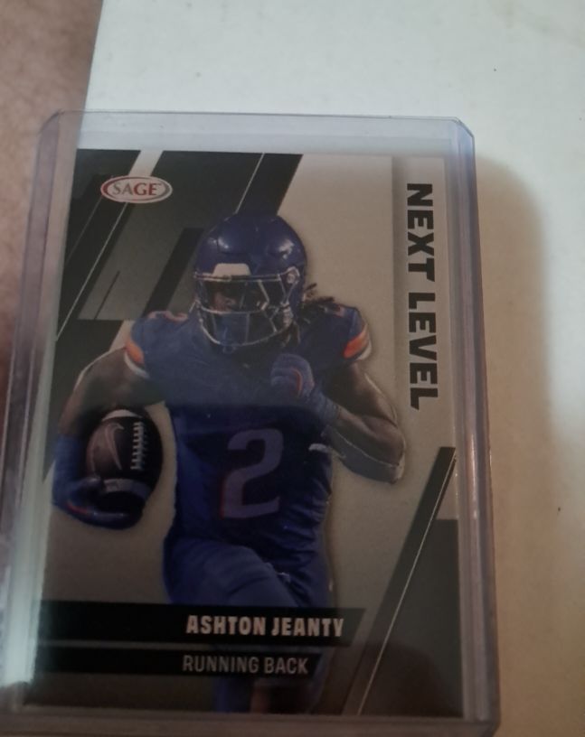 2025 Sage High Series #111 Ashton Jeanty Next Level — front
