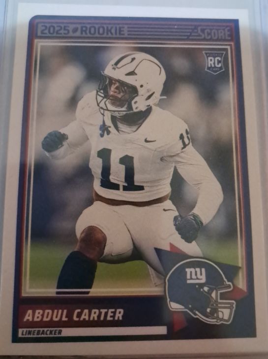 2025 Panini Score #16 Abdul Carter — front
