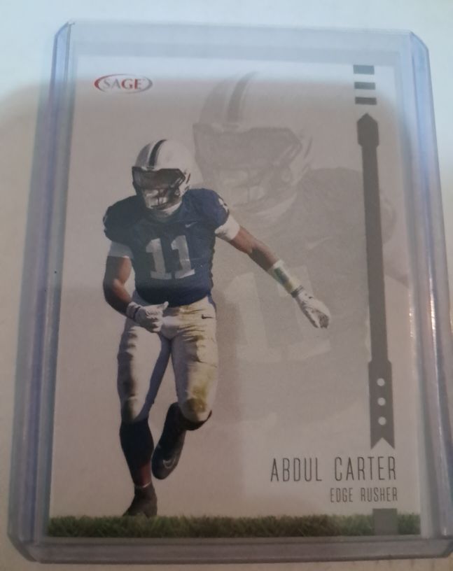 2025 SAGE High Series #64 Abdul Carter — front