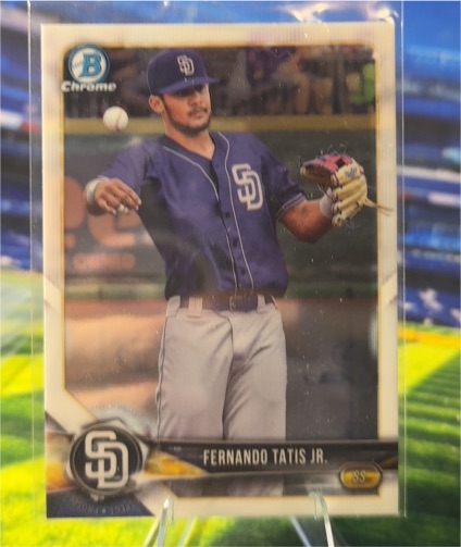 2018 Bowman Chrome Prospects #BCP114 Fernando Tatis Jr. — front