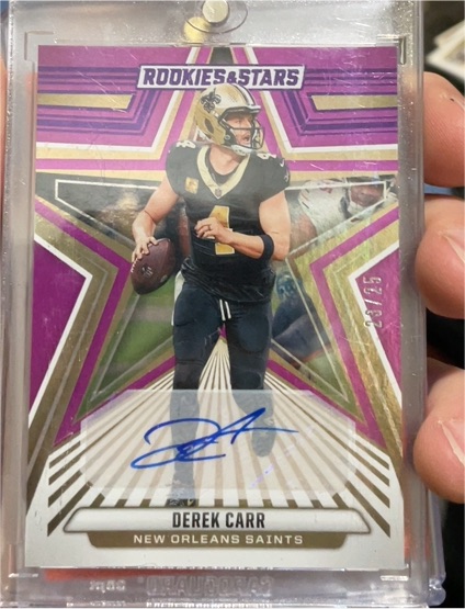 2024 Panini Rookies & Stars Longevity #69 Derek Carr — front