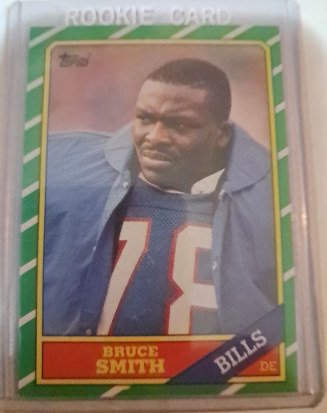1986 Topps #389 Bruce Smith — front