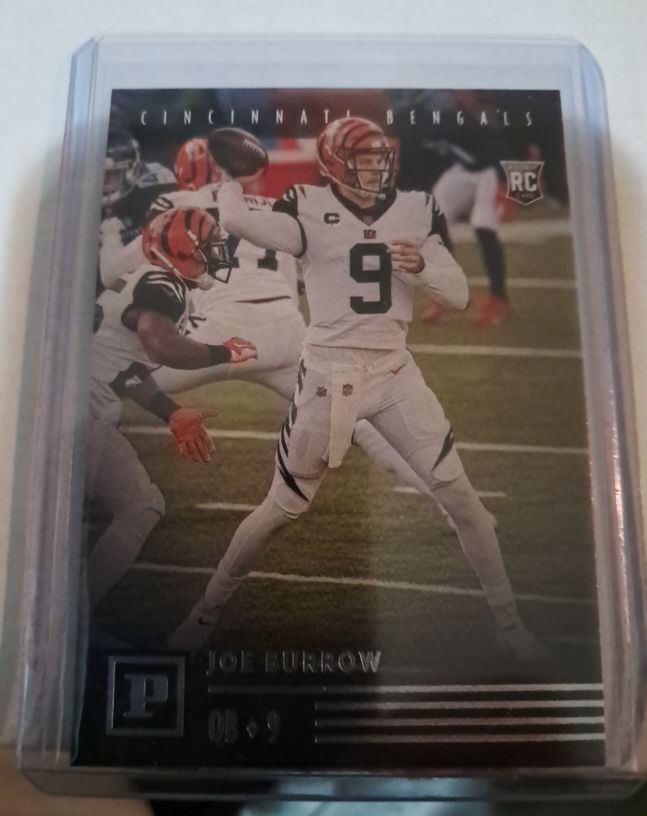 2020 Panini Chronicles #PA-1 Joe Burrow — front