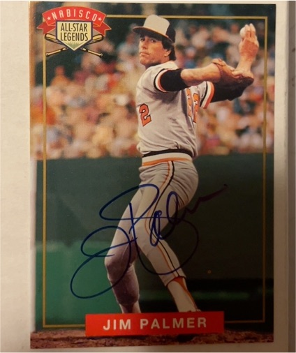 1994 Nabisco All-Star Legends #2 Jim Palmer — front
