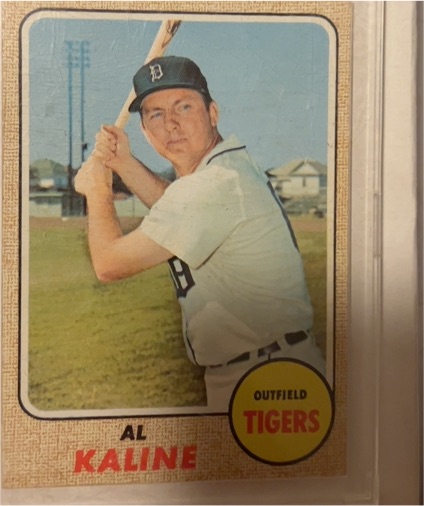 1968 Topps #240 Al Kaline — front