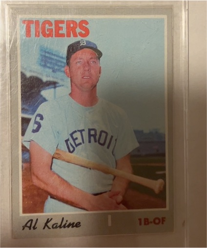 1970 Topps #640 Al Kaline — front