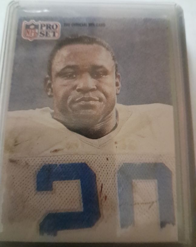 1991 Pro Set #388 Barry Sanders — front