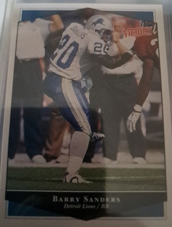 1999 Upper Deck Victory #90 Barry Sanders — front