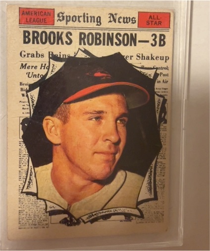1961 Topps #572 Brooks Robinson — front