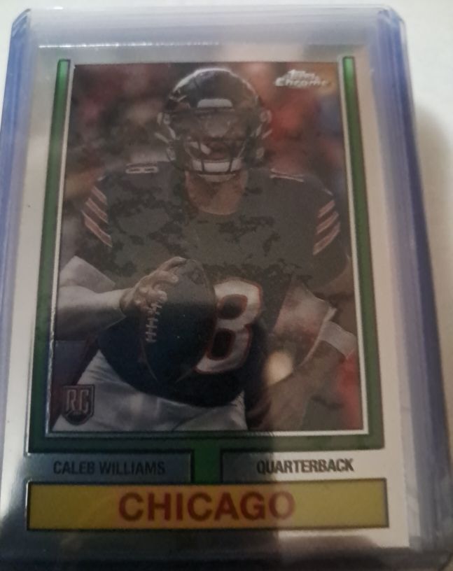 2024 Topps Chrome 1974 Topps #74TF-1 Caleb Williams — front