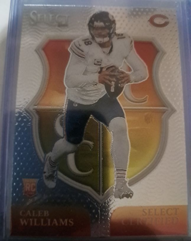 2024 Panini Select #1 Caleb Williams — front