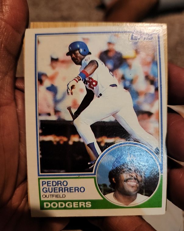 1983 Topps #425 Pedro Guerrero — front