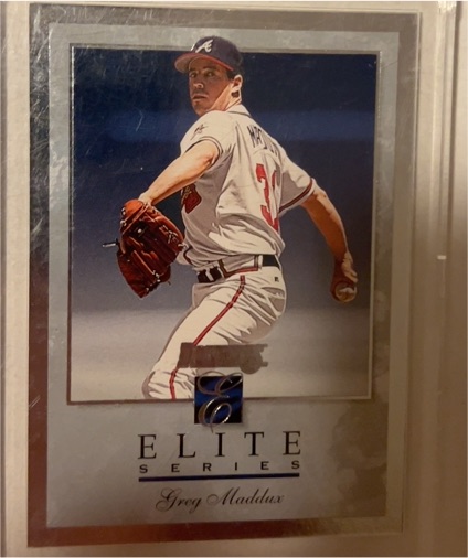 1996 Donruss Elite Series #68 Greg Maddux — front