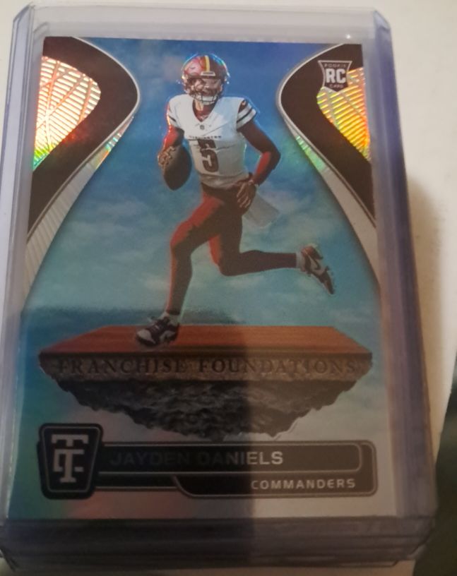 2024 Panini Totally Certified Franchise Foundations #20 Jayden Daniels — front