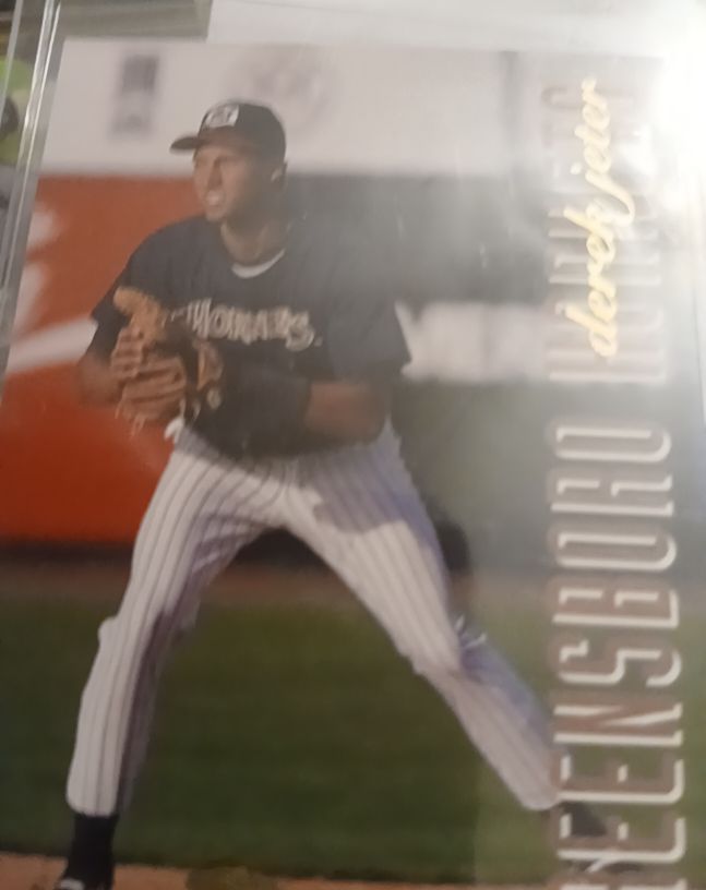 1994 Classic Best Gold #83 Derek Jeter Greensboro Hornets — front