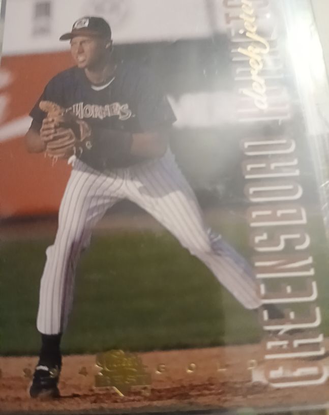 1994 Classic Best Gold #83 Derek Jeter Greensboro Hornets — front
