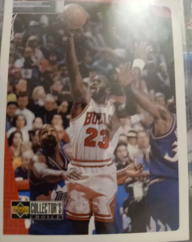 1997 Upper Deck Collector's Choice #CB7 Michael Jordan — front