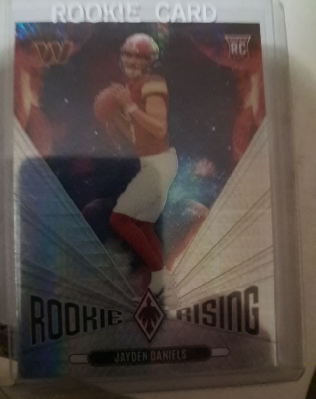 2024 Panini Phoenix Rookie Rising #RR-JDS Jayden Daniels — front