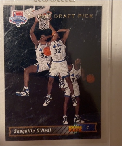 1992-93 Upper Deck #1B Shaquille O'Neal — front