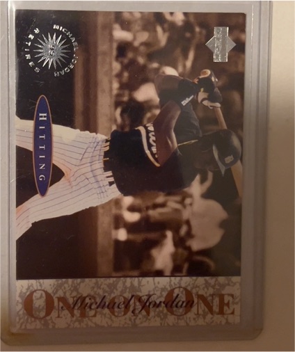 1995 Upper Deck One On One #3 Michael Jordan — front