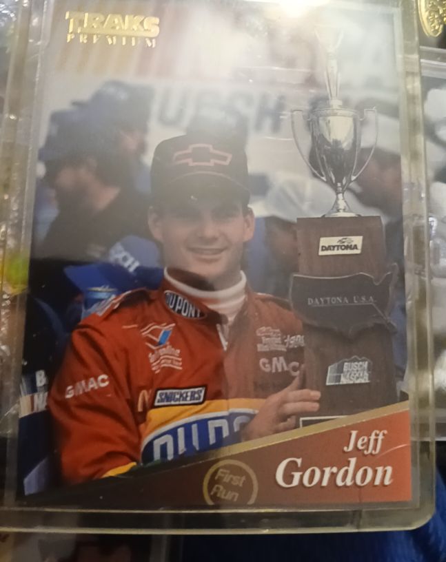 1994 Traks Premium #86 Jeff Gordon — front