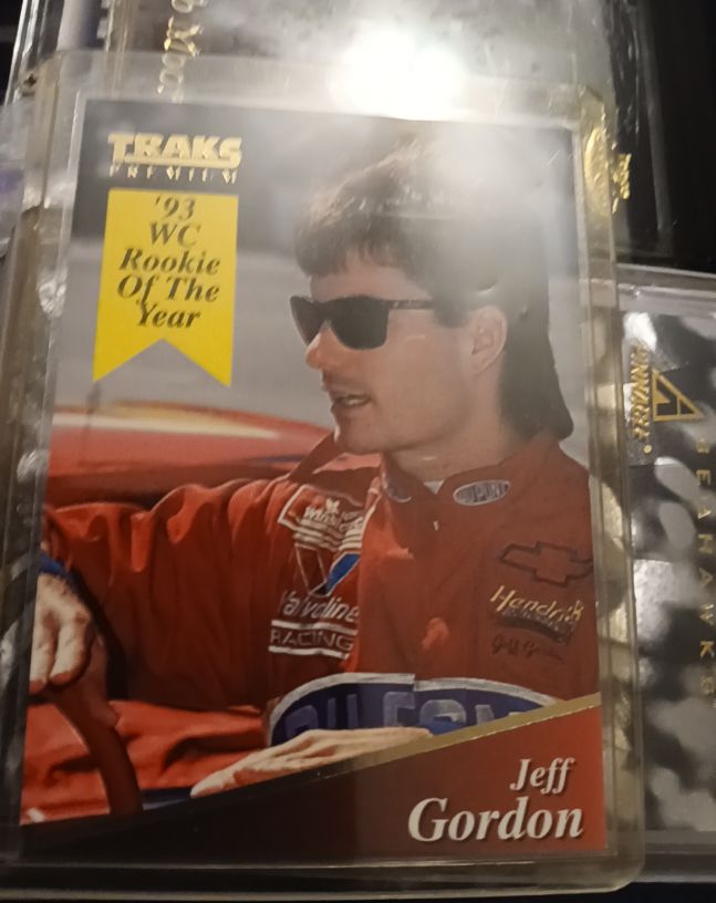 1994 Traks Premium #36 Jeff Gordon '93 Rookie of the Year — front