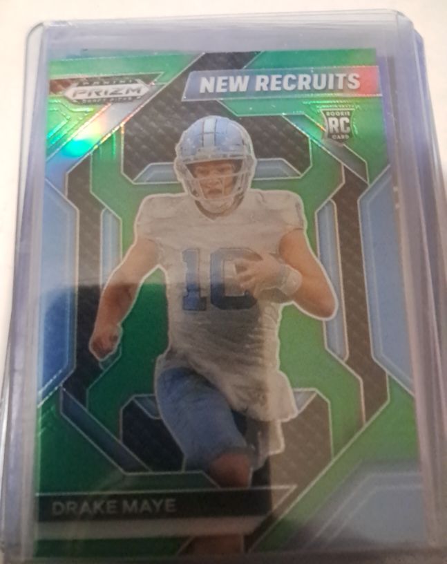 2024 Panini Prizm Draft Picks New Recruits #NR-DME Drake Maye — front