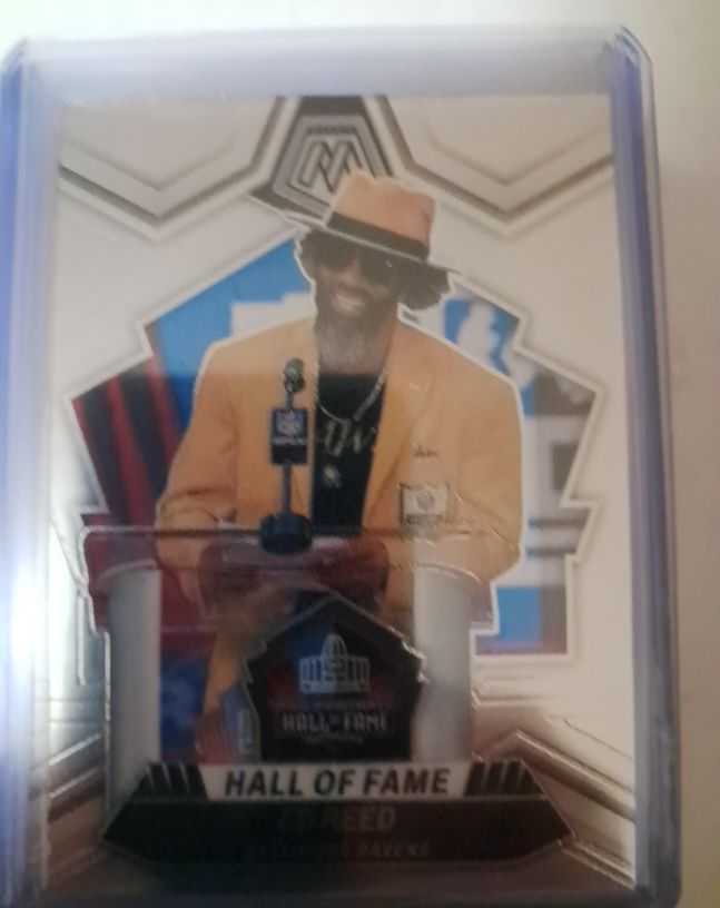2024 Panini Mosaic Hall of Fame #293 Ed Reed — front