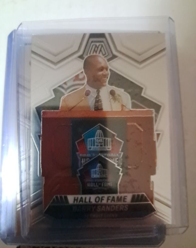 2024 Panini Mosaic Hall of Fame #291 Barry Sanders — front