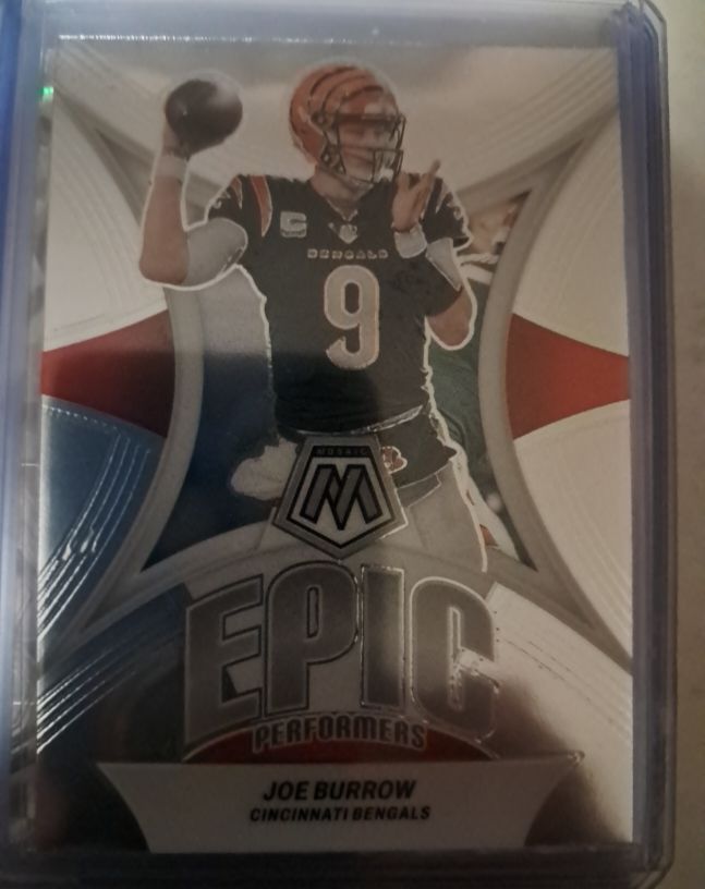2024 Panini Mosaic Epic Performers #EP-JB Joe Burrow — front
