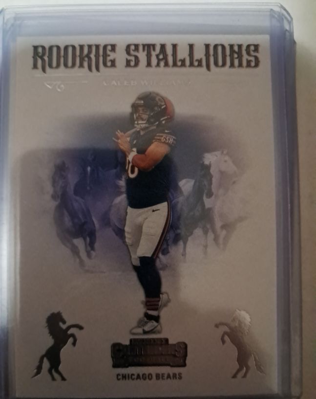 2024 Panini Contenders Rookie Stallions #1 Caleb Williams — front