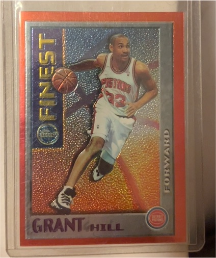 1995-96 Topps Finest Mystery Finest #M2 Grant Hill — front