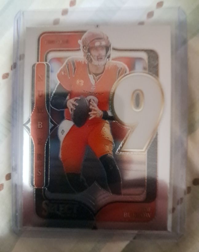 2024 Panini Select Numbers #15 Joe Burrow — front