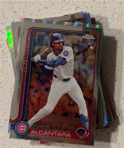 2025 Topps Chrome #173 Kevin Alcantara — front