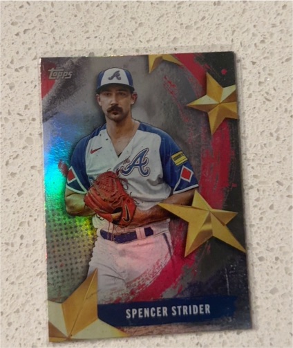 2025 Topps Series 2 Stars of MLB #SMLB-33 Spencer Strider — front