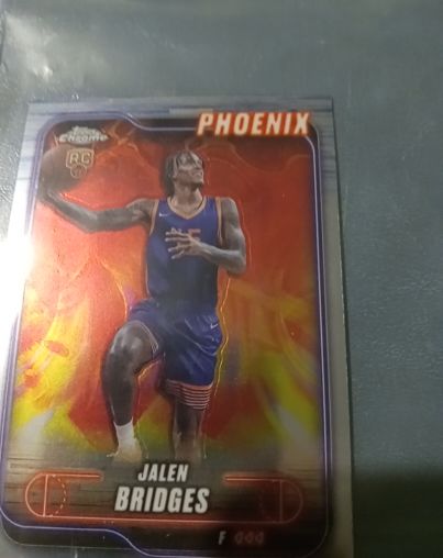 2024-25 Topps Chrome #146 Jalen Bridges — front