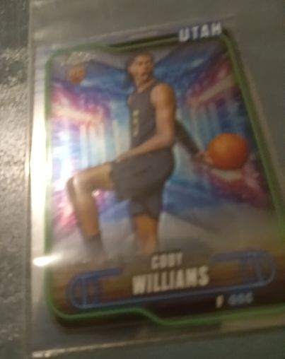 2024-25 Topps Chrome #160 Cody Williams — front