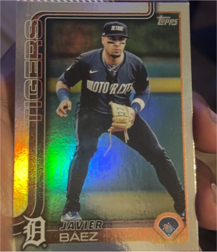 2025 Topps Series 2 #545 Javier Baez — front