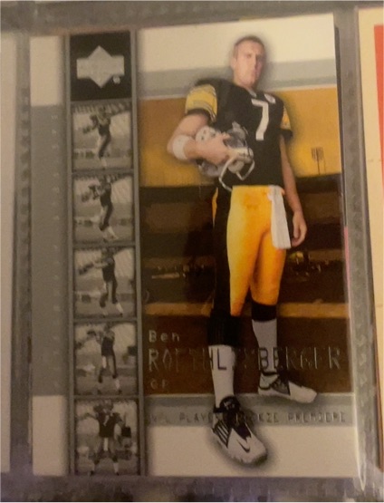 2004 Upper Deck Rookie Premiere #2 Ben Roethlisberger — front