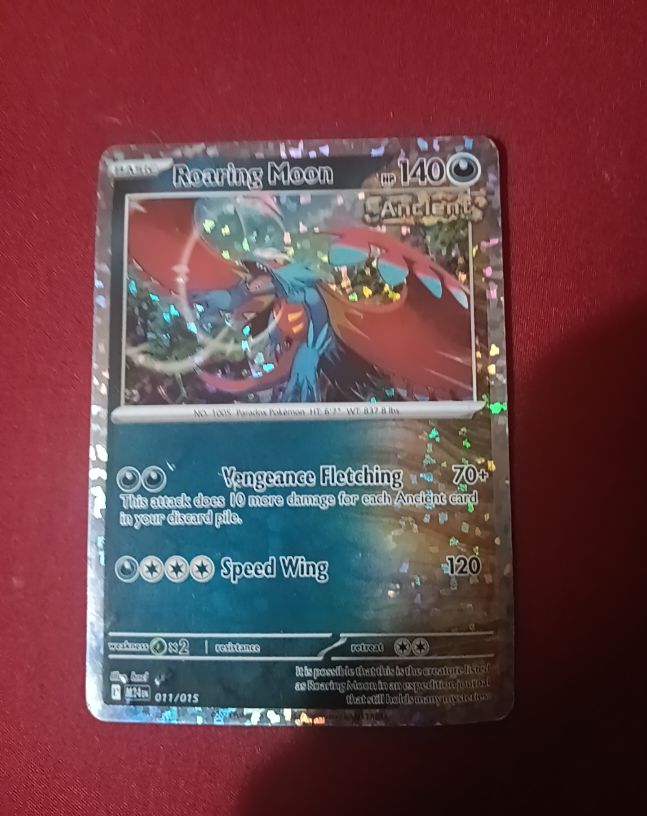 2024 Pokémon McDonald's Promo #011 Roaring Moon — front