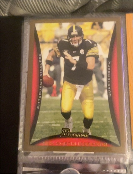 2008 Bowman #5 Ben Roethlisberger — front