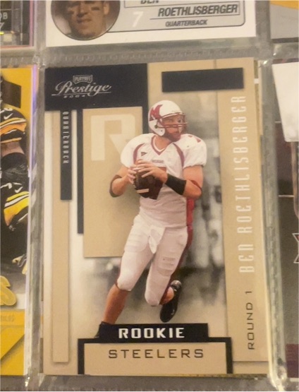 2004 Playoff Prestige #159 Ben Roethlisberger — front