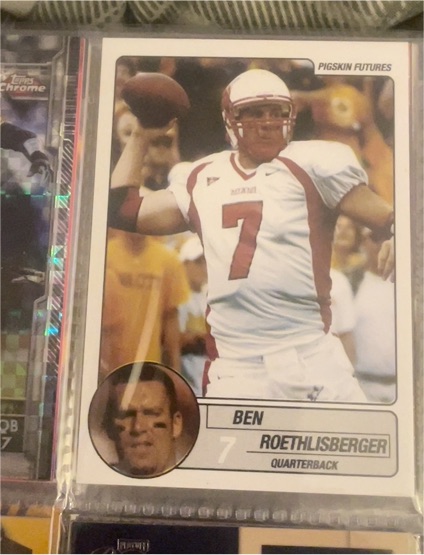 2004 Pigskin Futures #017C Ben Roethlisberger — front