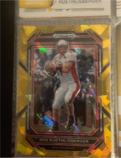 2023 Panini Prizm Draft Picks #8 Ben Roethlisberger — front