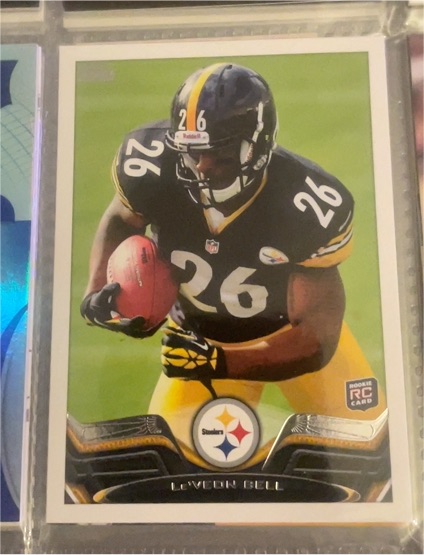 2013 Topps #403 Le'Veon Bell Rookie Card — front