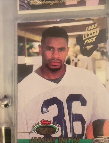 1993 Topps Stadium Club #108 Jerome Bettis — front