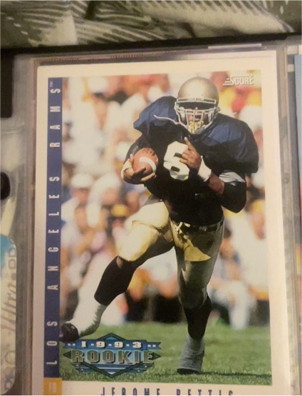 1993 Score #306 Jerome Bettis Rookie — front