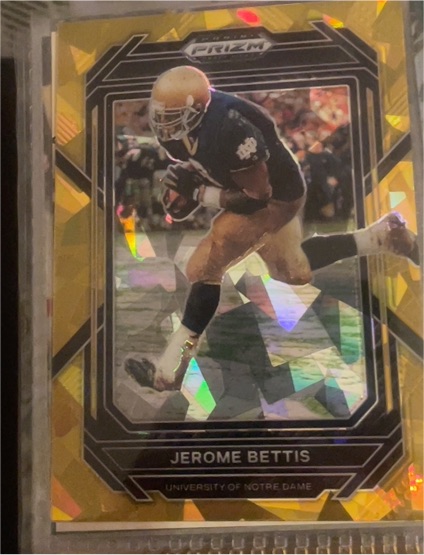 2023 Panini Prizm Draft Picks #50 Jerome Bettis — front
